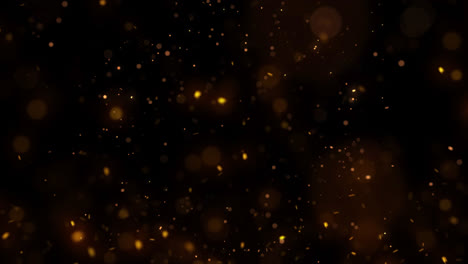 Flying-dust-particles-glitter-futuristic-technology-overlay-background-with-alpha-channel